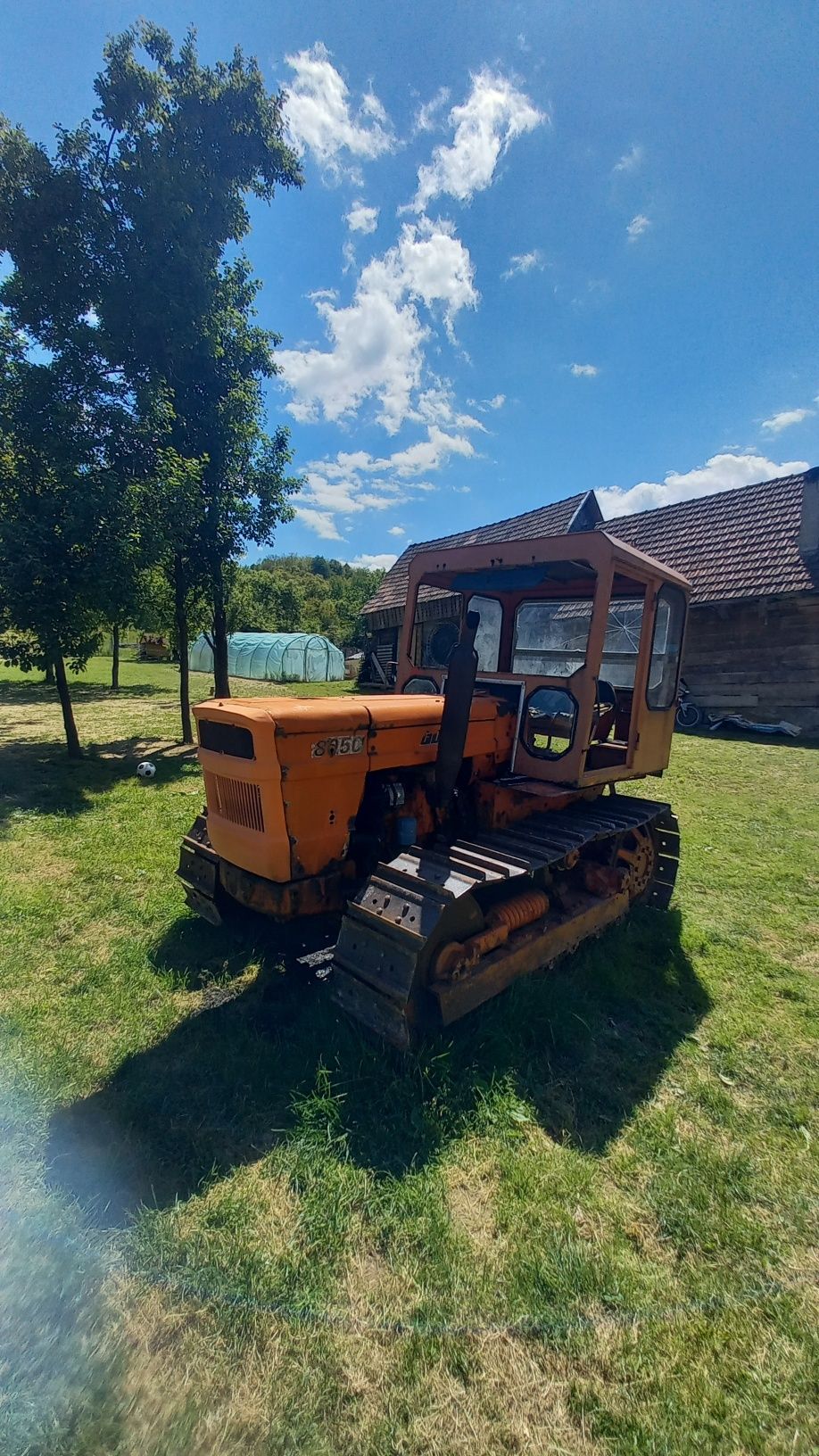 Tractor șenile marca Fiat 805C, 80 Cp