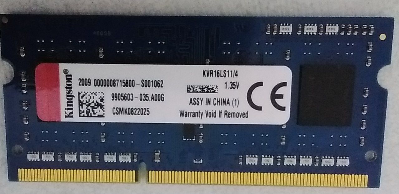 Noutbuk va Monoblok uchun Ram 4Gb