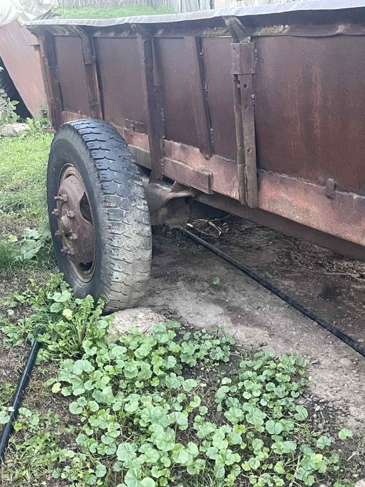 Remorca fara basculare si plug