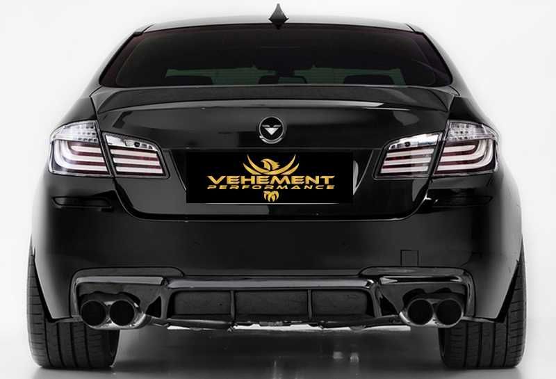 Difuzor BMW F10 Prelungire Bara Spate M cu evacuare dubla F11 M M5