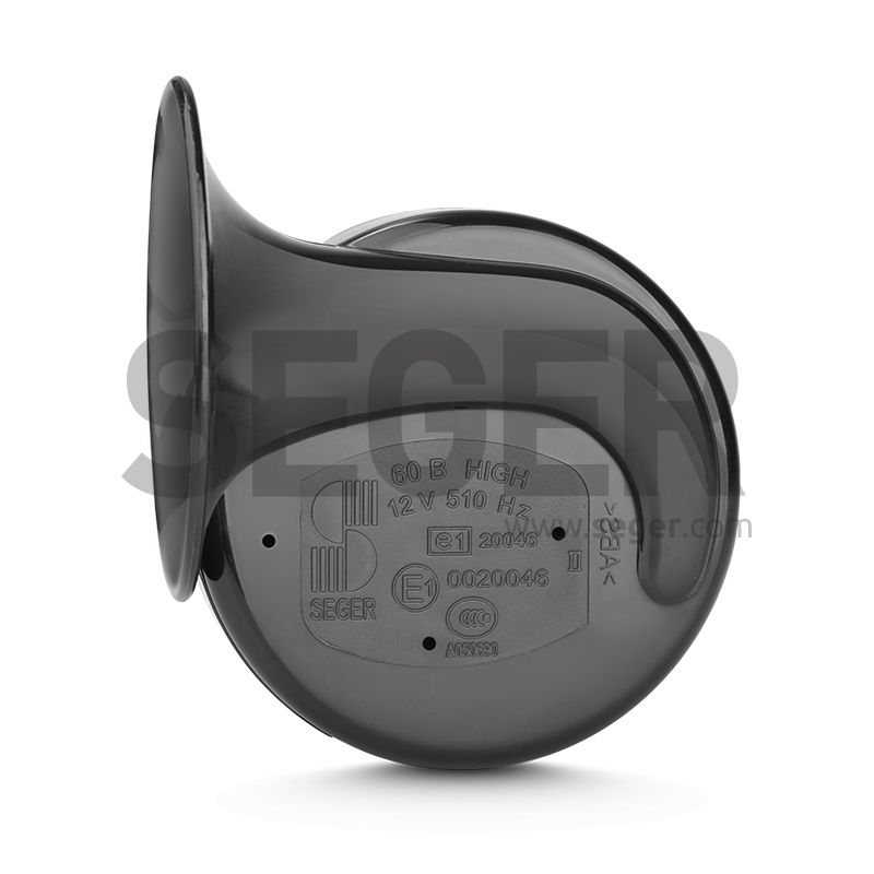 сирена тип охлюв seger electric horn 12v/24v, 410 hz нисък и 510 ...