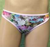 Chiloti tanga mini super sexy roz pal fete/femei -mar.S (noi-eticheta)