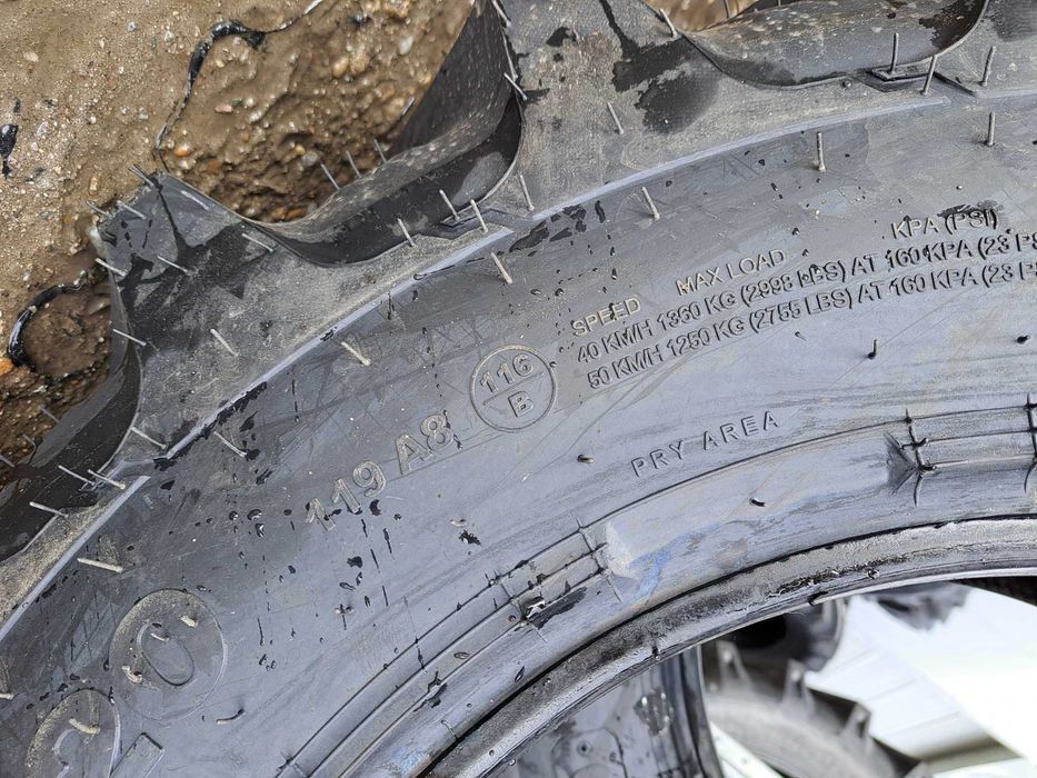 Cauciucuri 12.4R20 Radiale marca OZKA anvelope noi tractor 320/85R20