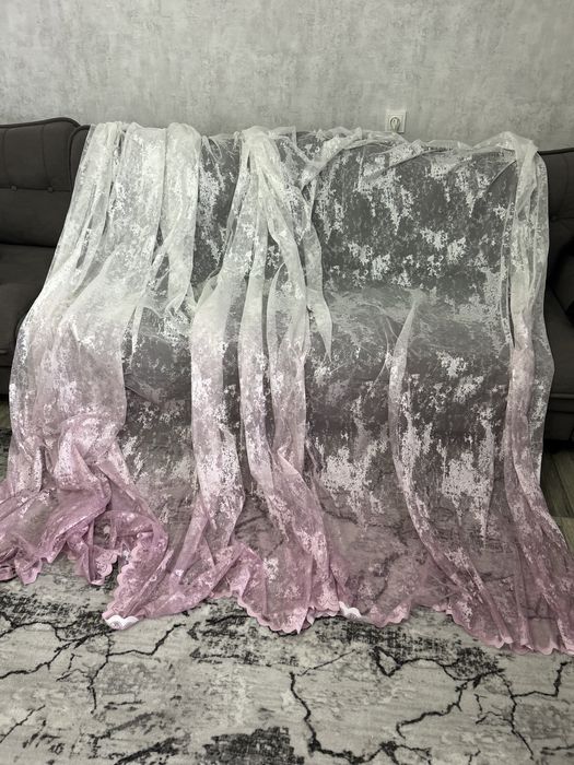 Тюль за 8000 большая на зал 500*240