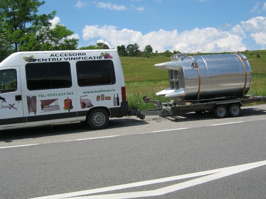 Productie Cisterne/Butoaie/Vase Inox Alimentar Vinificatie