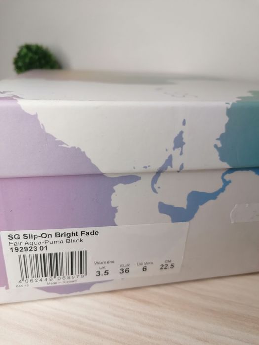 Маратонки Puma Selena Gomez млечно зелено 36 номер нови