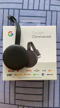 Медиаплеер Google Chromecast черный