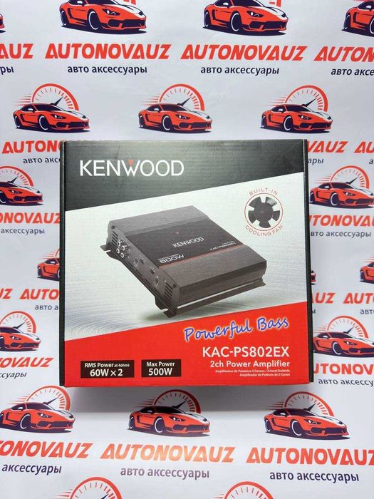 KENWOOD KAC-PS802EX 500W Усилитель | Naqd Muddatli to‘lov AutoNovaUZ