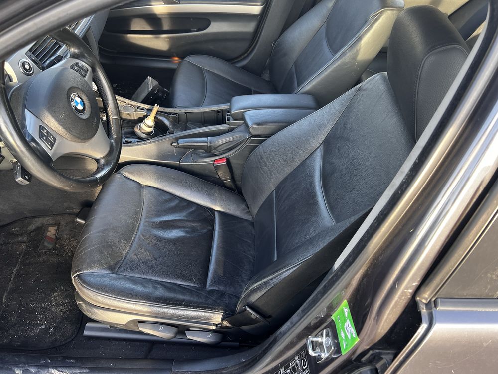 Interior piele neagra cu incalzire bmw e91