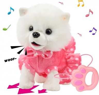 Интерактивно забавно сладко лаещо и ходещо куче Померан