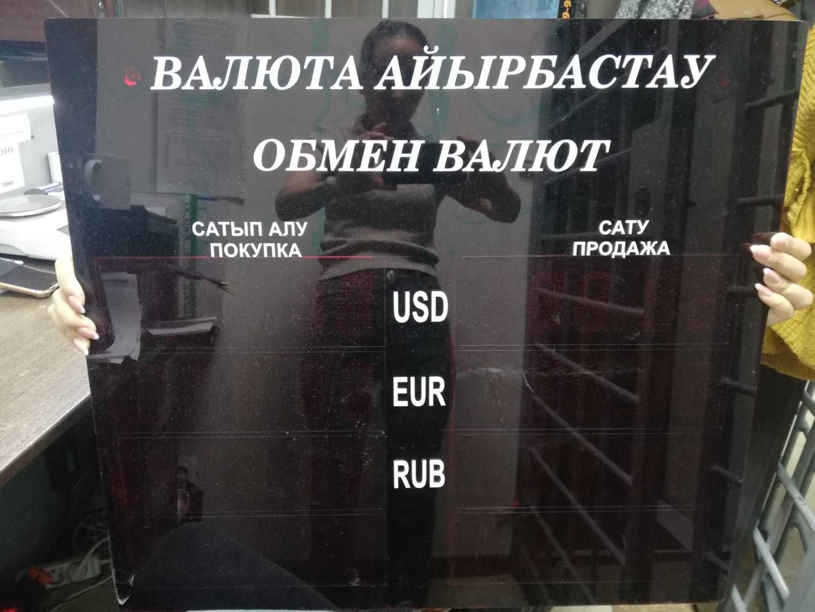 Табло обмена валют