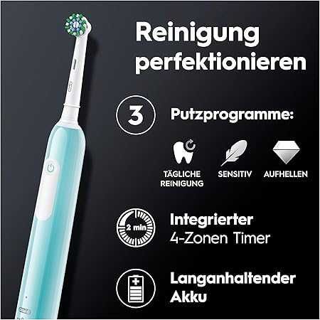 Електрическа четка за зъби Oral-b Pro 1 Синя с калъфче