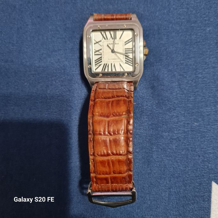Vand ceas CARTIER Santos 100 AUROMATIC