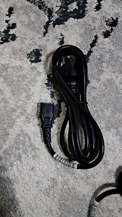 Сетевые кабели для питания, новые,, подходит для пк, и принтеров и т