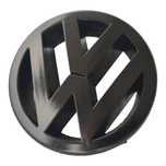 125мм Предна емблема за Фолксваген VW Голф 5 Golf 2003-08г. ЧЕРНА