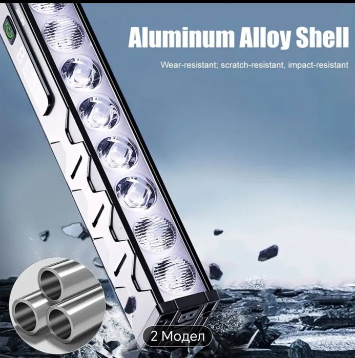 Led bar Vastfire акумулаторен фар за велосипед