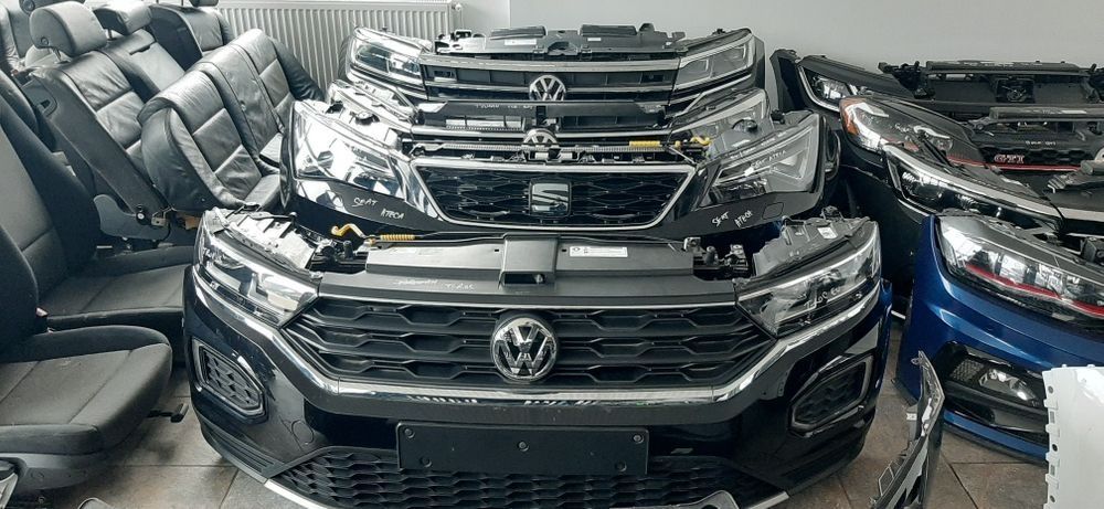 Fata completa polo GTI ,bară fata,bara sp,stop,far led,Trager complet