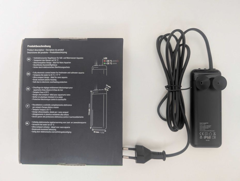 Vand Incalzitor nano Dennerle Heater Constant 75W in garantie.