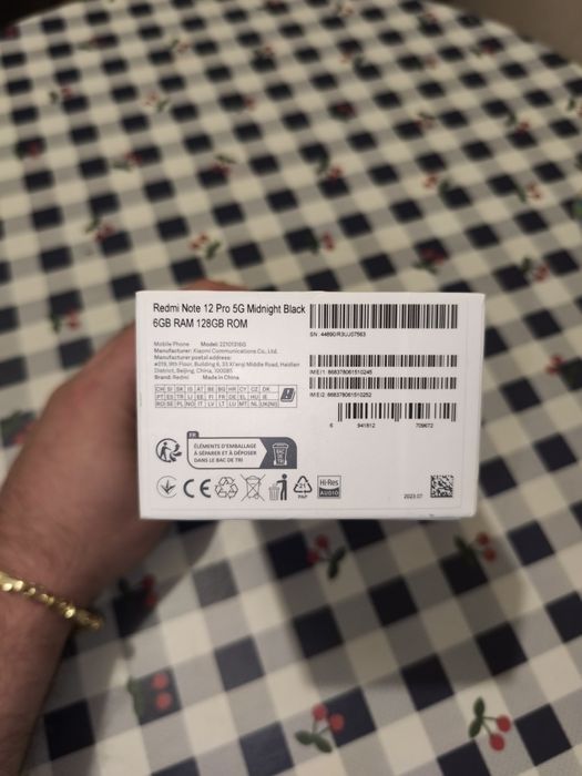 Xiaomi Redmi Note 12 Pro 5G • 12 GB Ram • 128 GB