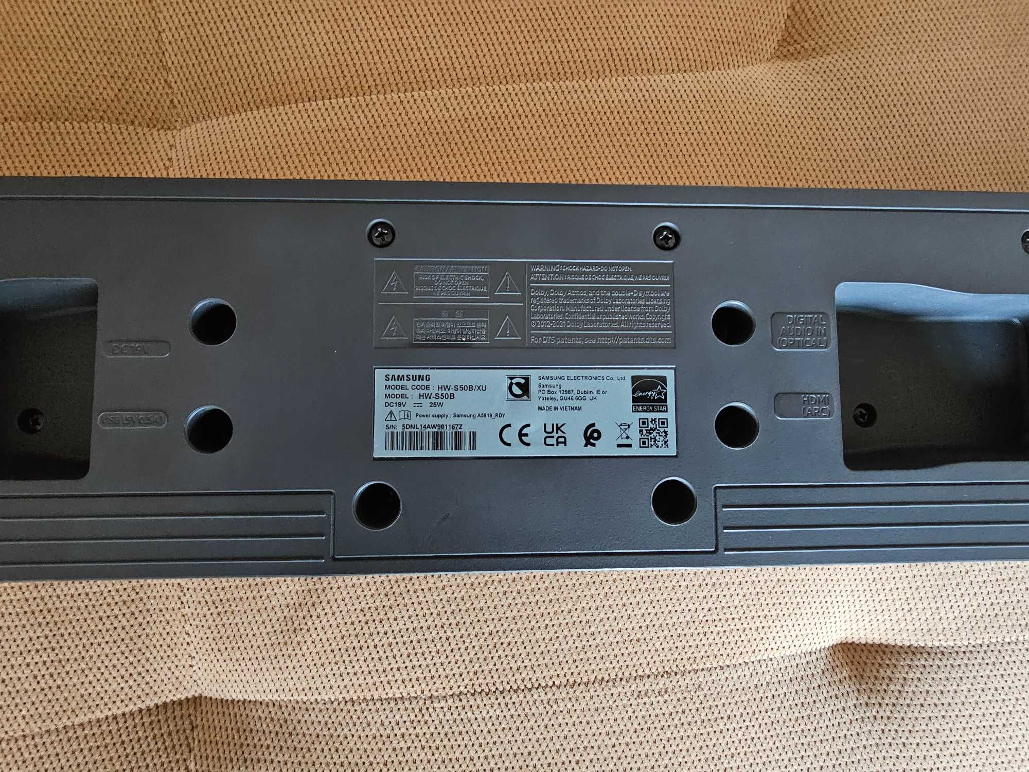 Саундбар Samsung HW-S50B ,140W