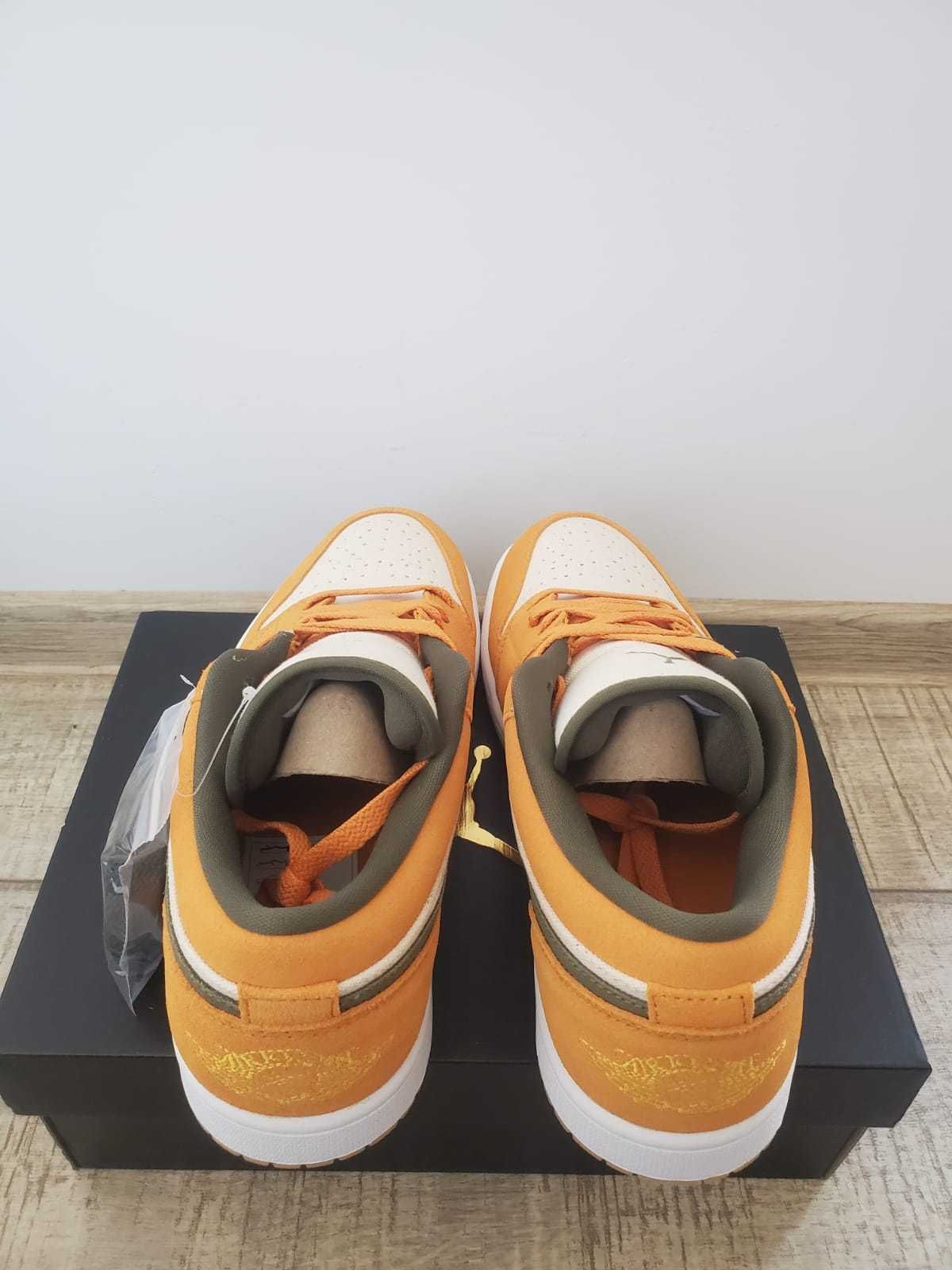 Jordan 1 Low Orange Olive - EU42, EU46 - 660RON