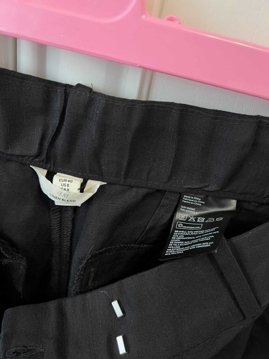 Pantaloni din in dama~ H&M