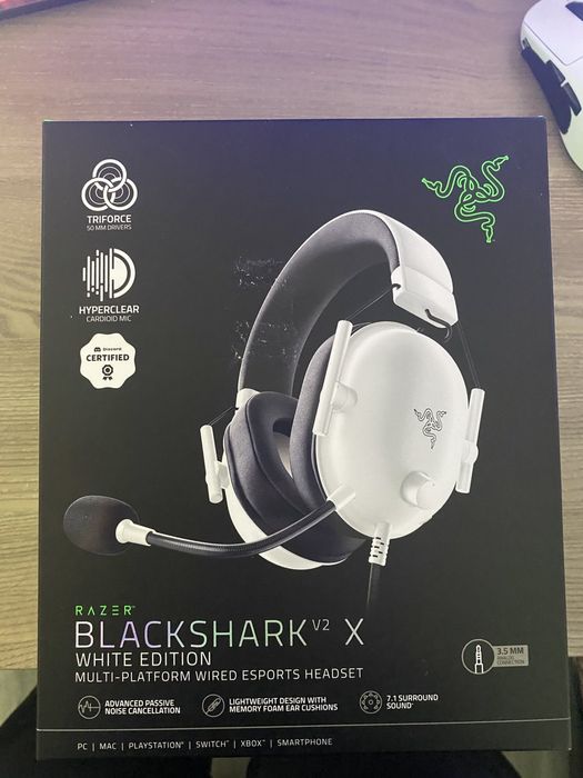 Слушалки Razer BlackShark V2X