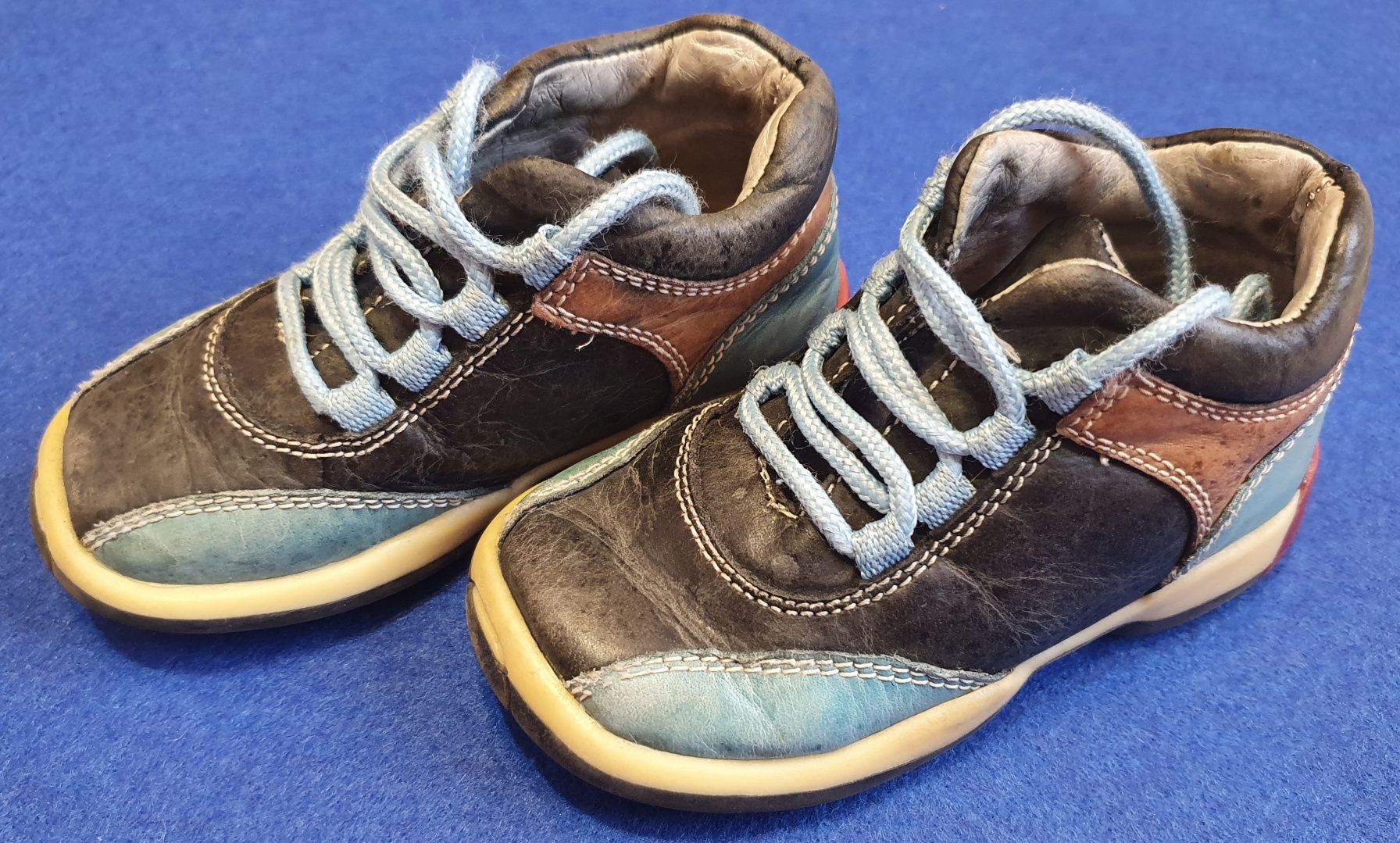 Pantofi ghete inalti Impidimpi marimea 22 piele naturala talpa moale