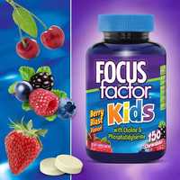 Витамины для детей FOCUSfactor Kids, 150 жев. конфет из Америки