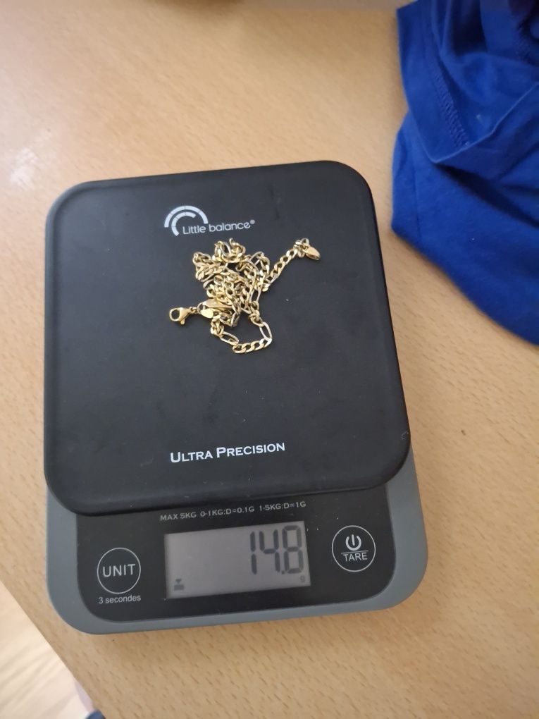 Lanț bărbătesc de aur 18 k