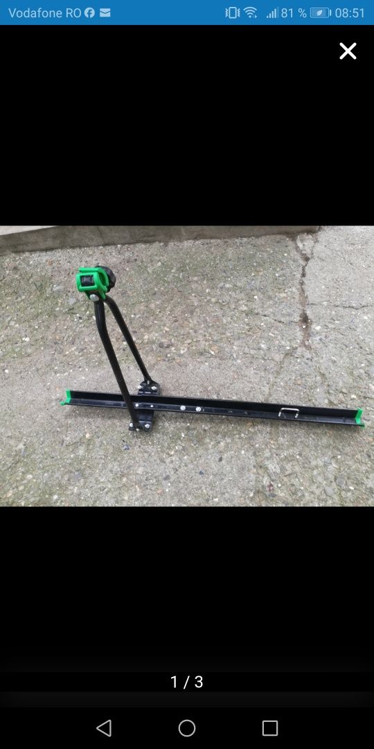 Suport auto pentru transport biciclete