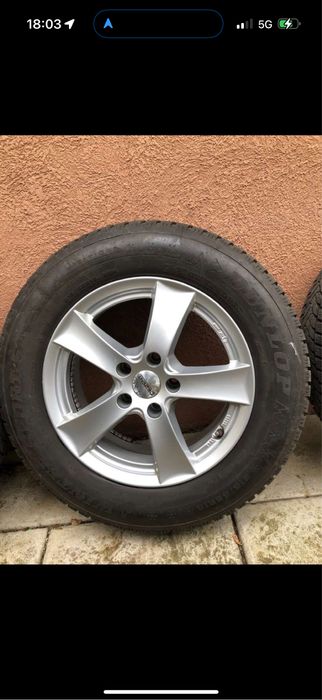 Джанти 5х112 16 като нови цола VW AUDI SEAT SKODA