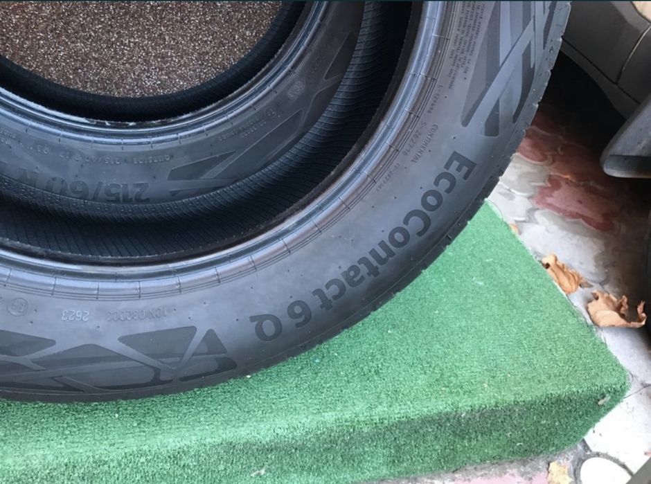 4 anvelope de vara Continental EcoContact 6Q 215/60 r17 - noi