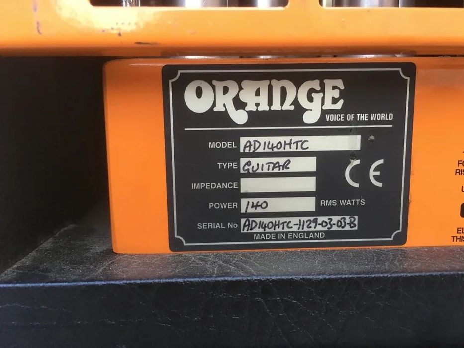 Amplificator, cabinet chitara - Orange AD140 + PPC212 (inclusiv case)