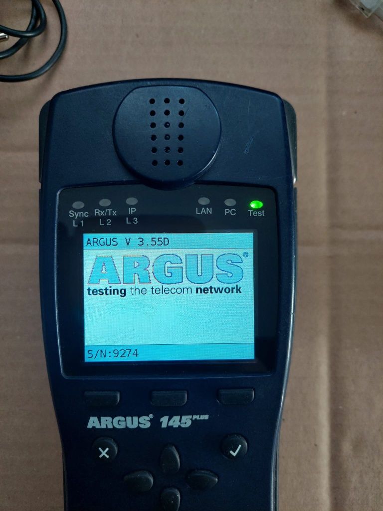 Argus 145 PLUS Tester cupru DSL ADSL internet tdr