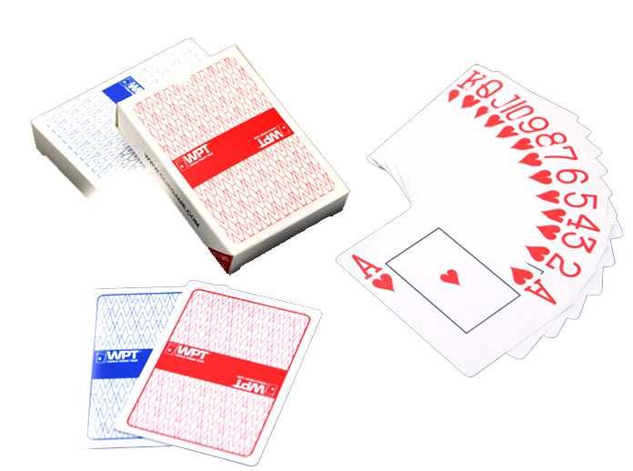 Покерные пластиковые карты,  100% пластик. WPT
