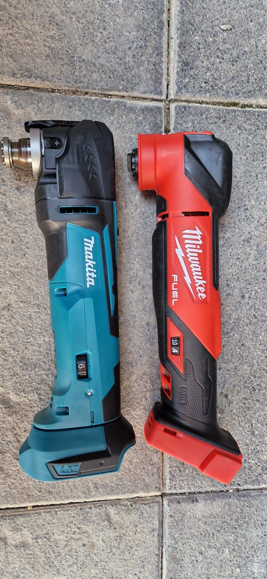 Makita ,Milwaukee multicutter pe acumulator