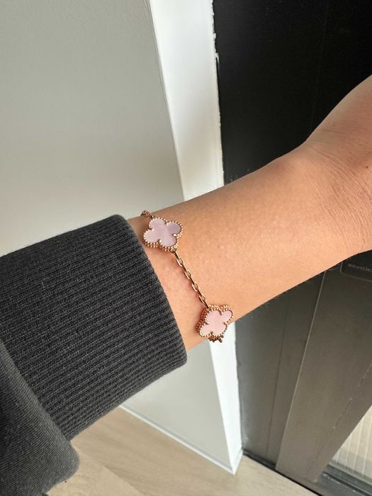 Bratara Van Cleef Gold Rose unisex