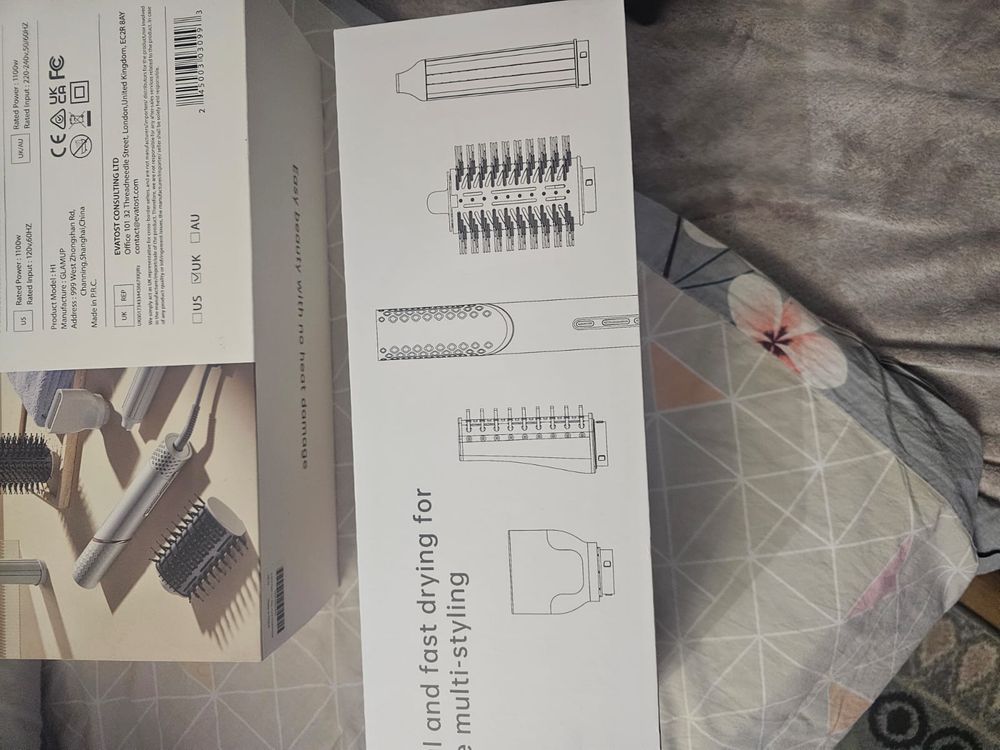 Feon flexiair 5 in 1 hot air brush