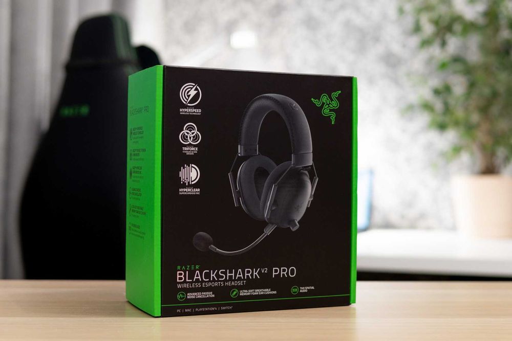 Razer BlackShark V2 PRO – безжични геймърски слушалки