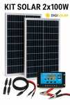 Kit panou solar 200W incarcare baterii si sisteme la 12V