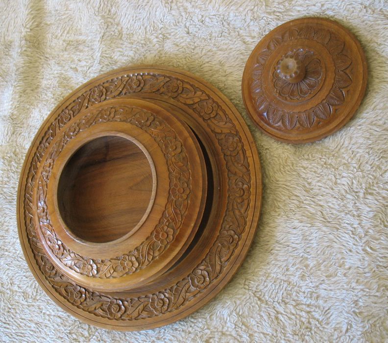 Нов ръчно резбован комплект за тържествени ритуали