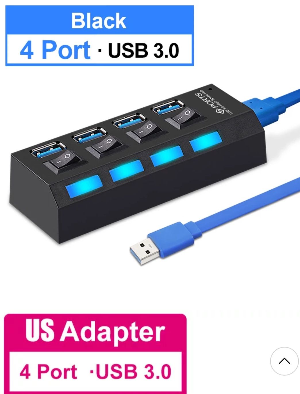 100% Чисто нов  и високоскоростен USB-Hub3.0