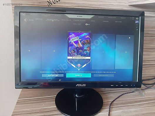 Монитор Asus VS197 18.5" LCD Monitor VGA Grade A WITH STAND was used