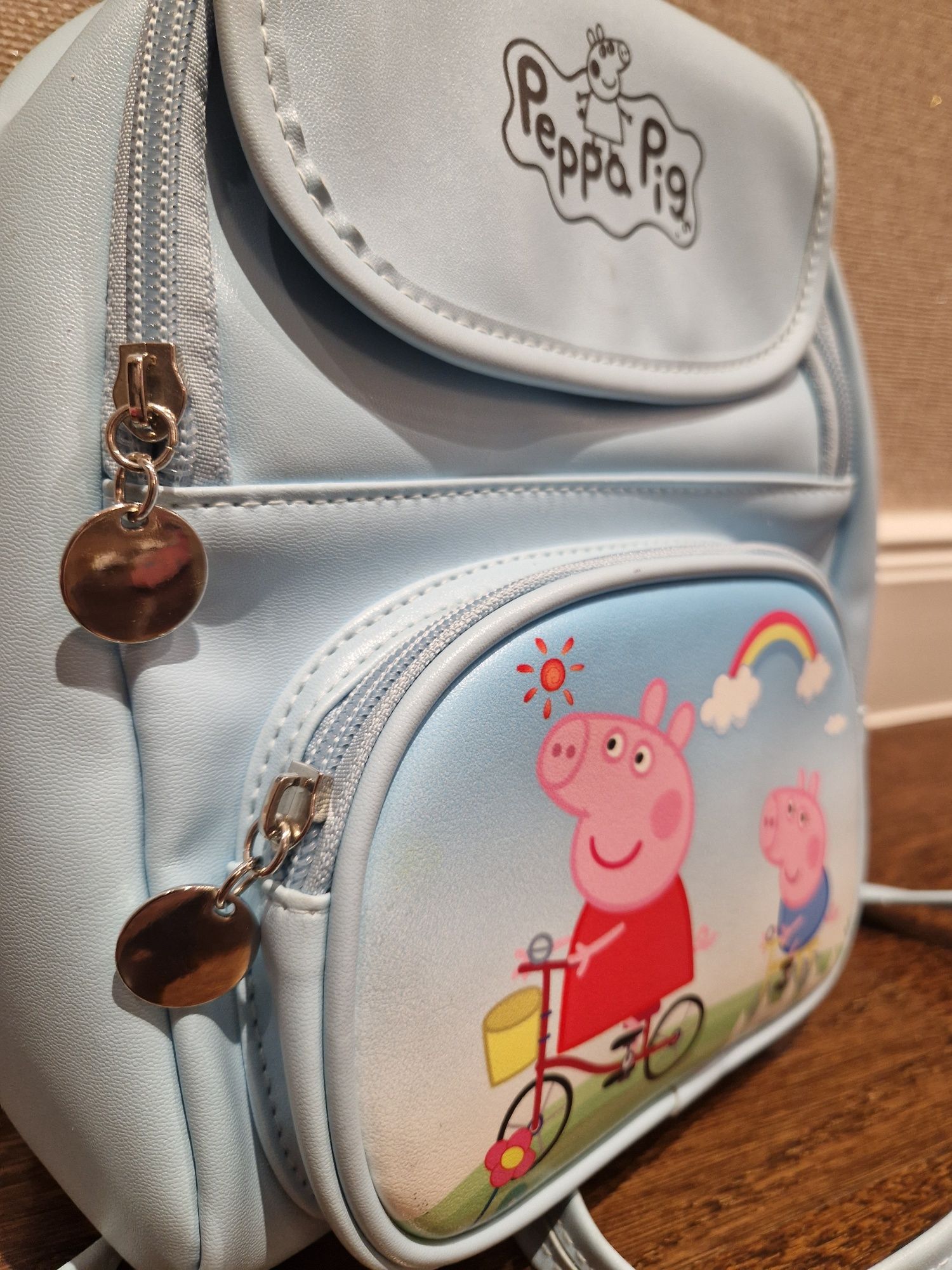 Рюкзак кожаный детский Peppa Pig