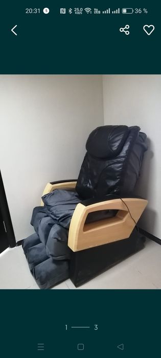 Продам электрическое массажное кресло