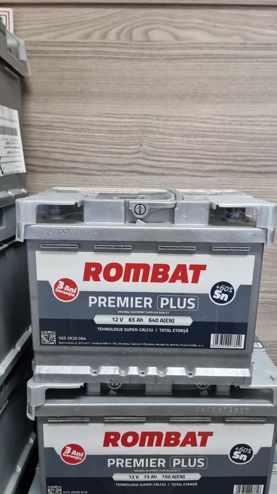 Baterie Auto Rombat Premier 65ah