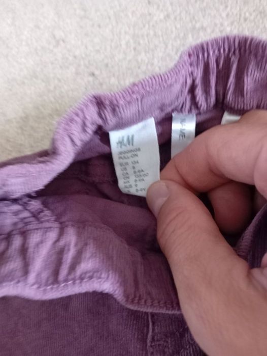 set lot 4 pantaloni scurti 134 8 9 ani h&m disney fete fata fetita