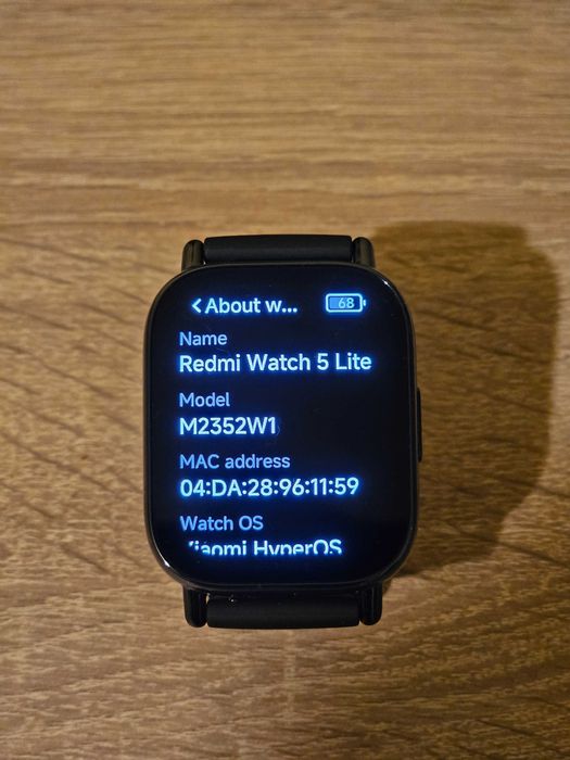 Smartwatch Xiaomi Redmi Watch 5 Lite, Negru