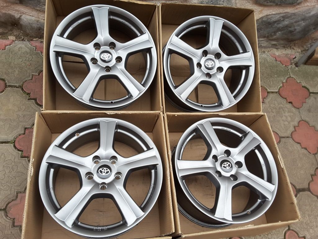 jante aliaj 17; 5x114,3;  Toyota Chr, Auris, Avensis, Rav4